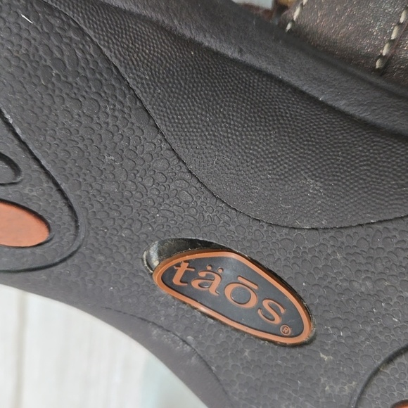 Taos Women Brown Leather Sandals with Lace-Up Design Shoes Sz 9 - Picture 13 of 13